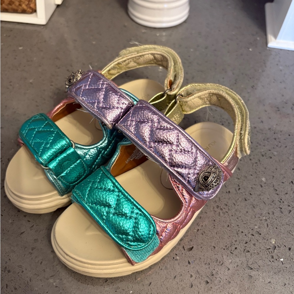 Kurt Geiger Metallic Kids Sandals